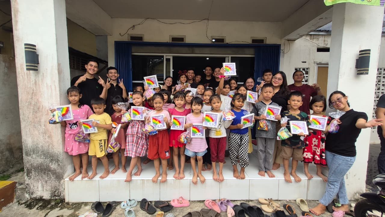 Sabtu Ceria Pontianak — children studying and doing activities in Pontianak, West Kalimantan